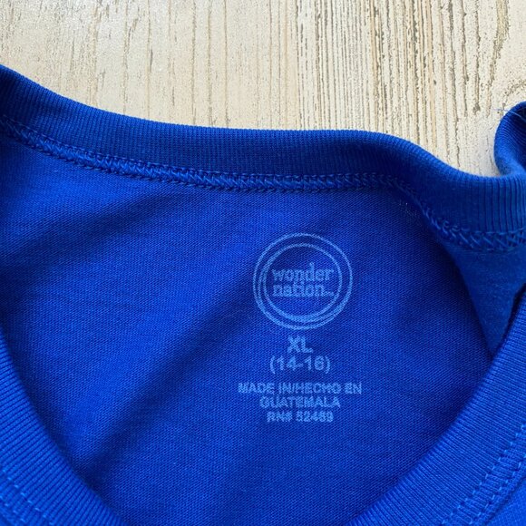 NWT Wonder Nation Buffalo Bills Logo Boys Size XL 14/16 Long Sleeve Tee - Picture 2 of 4